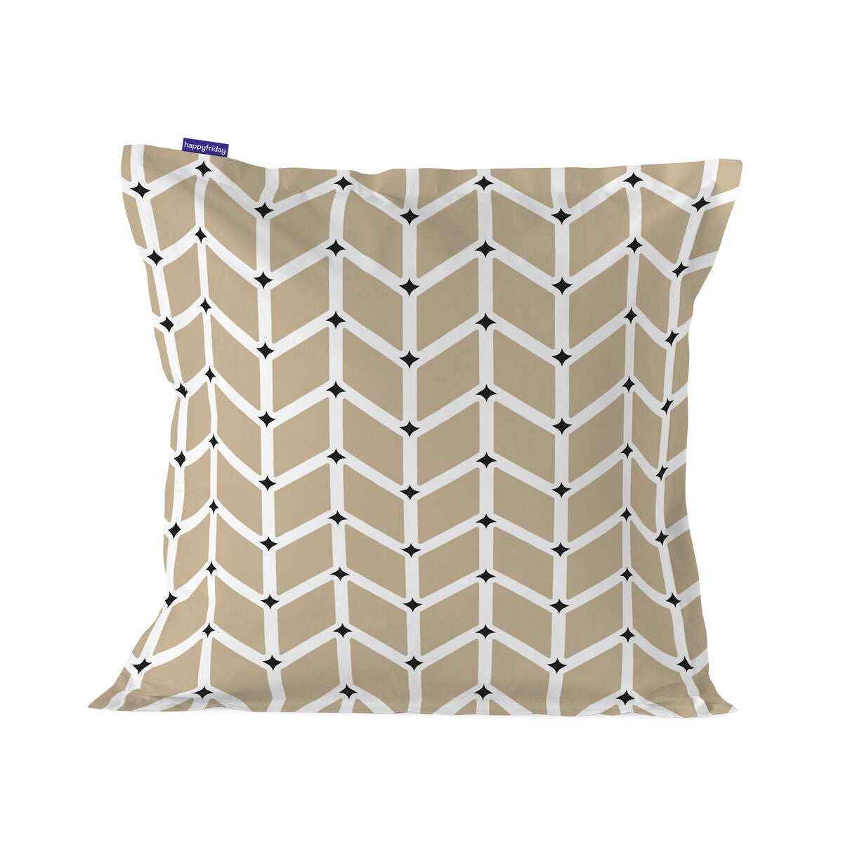 Cushion cover HappyFriday Blanc Blush Sand Multicolour 60 x 60 cm HappyFriday