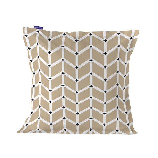 Cushion cover HappyFriday Blanc Blush Sand Multicolour 60 x 60 cm HappyFriday