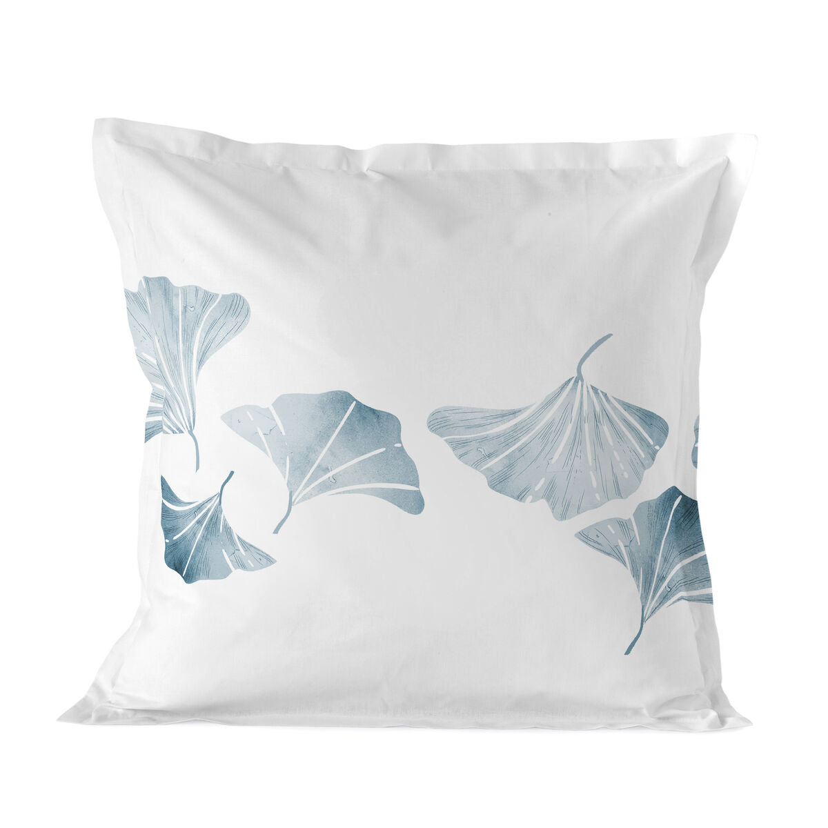 Pillowcase HappyFriday Blanc Ginkgo Multicolour 80 x 80 cm HappyFriday