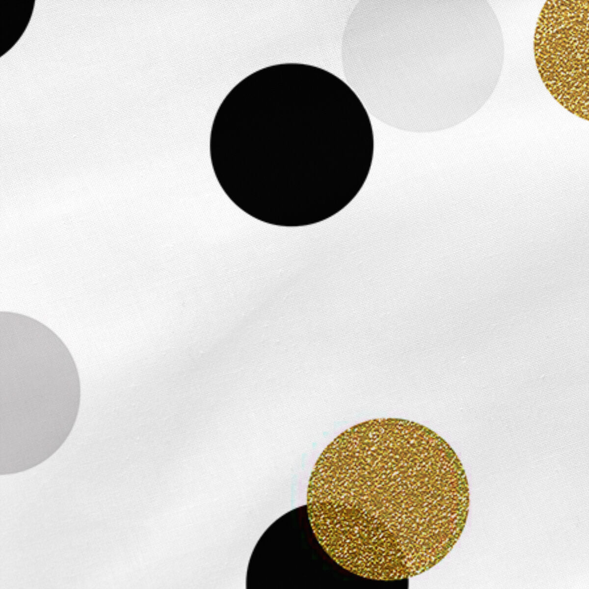 Pillowcase HappyFriday Blanc Golden Dots Multicolour 50 x 75 cm (2 Units) HappyFriday