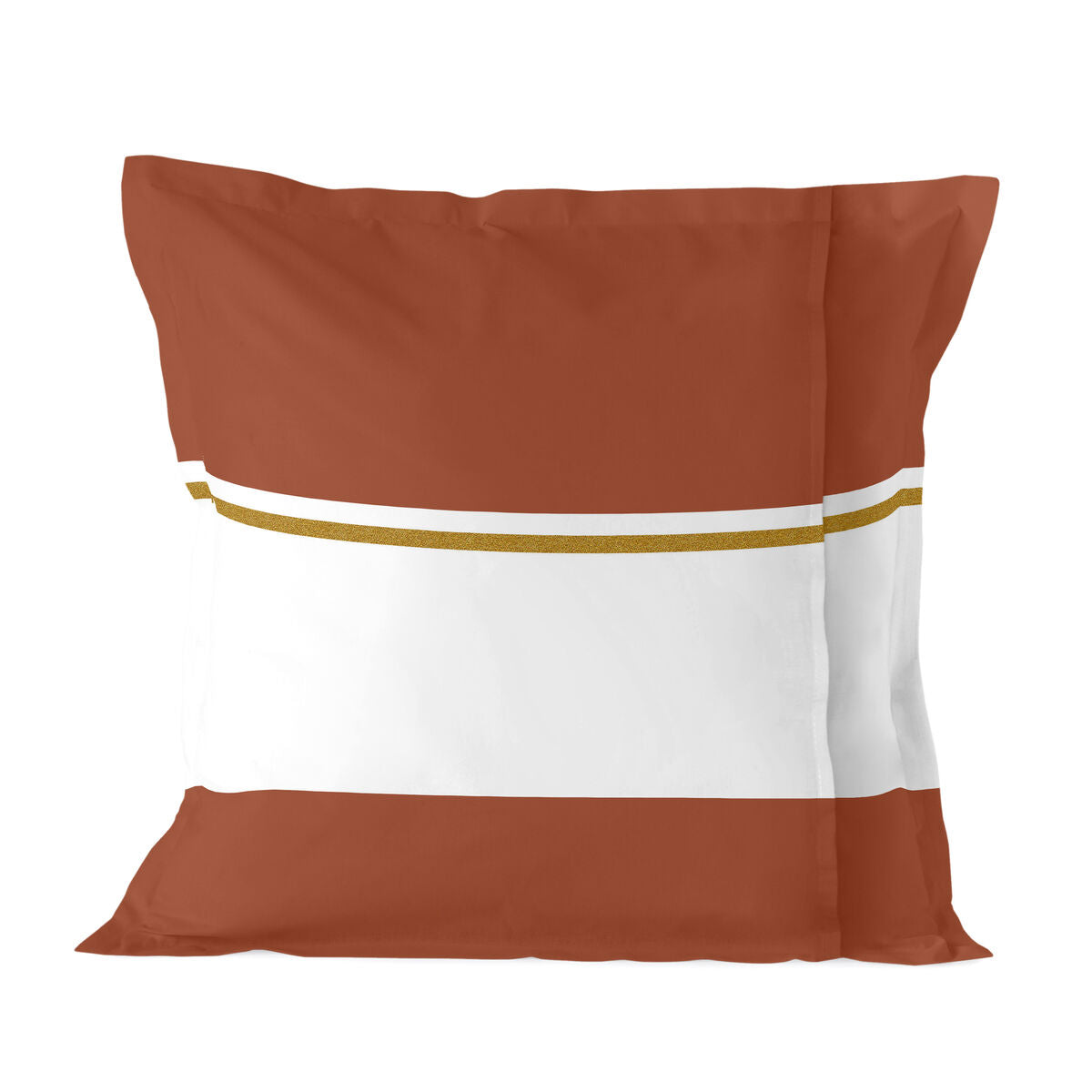 Pillowcase HappyFriday Blanc Golden lands Multicolour 80 x 80 cm HappyFriday