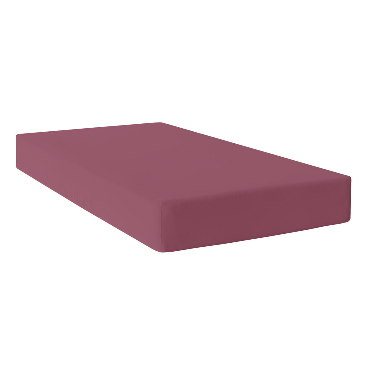 Fitted sheet HappyFriday BASIC Magenta 90 x 200 x 32 cm HappyFriday