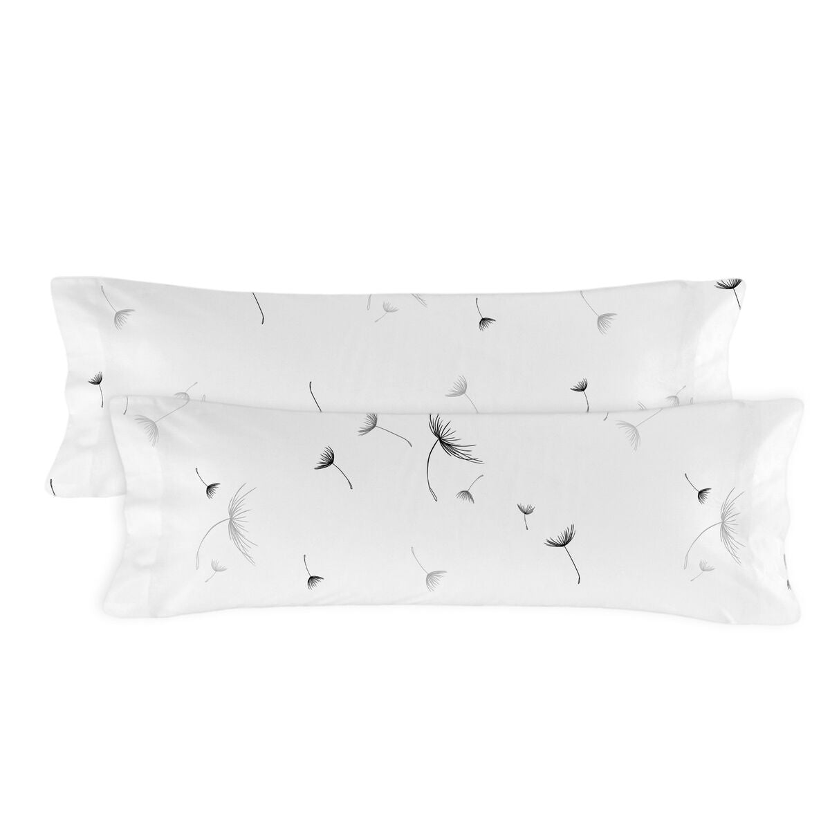 Pillowcase HappyFriday Blanc Dandelion Multicolour 45 x 110 cm (2 Units) HappyFriday