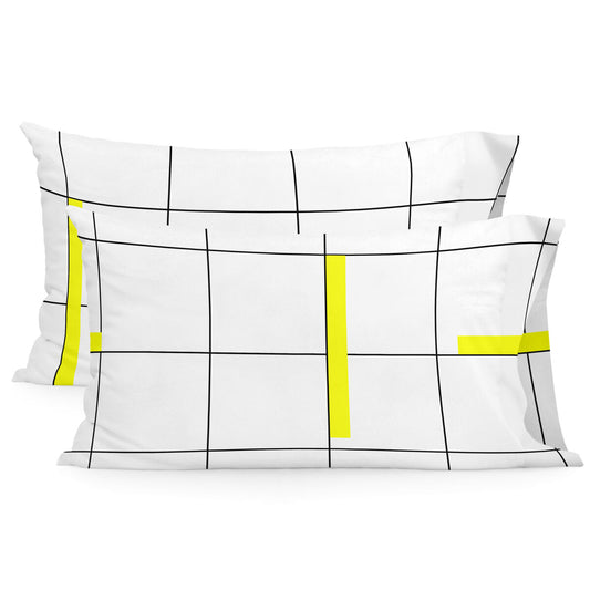 Pillowcase HappyFriday Blanc Firefly Multicolour 60 x 70 cm HappyFriday