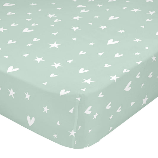 Fitted sheet HappyFriday Fairy dust Multicolour 105 x 200 x 32 cm HappyFriday