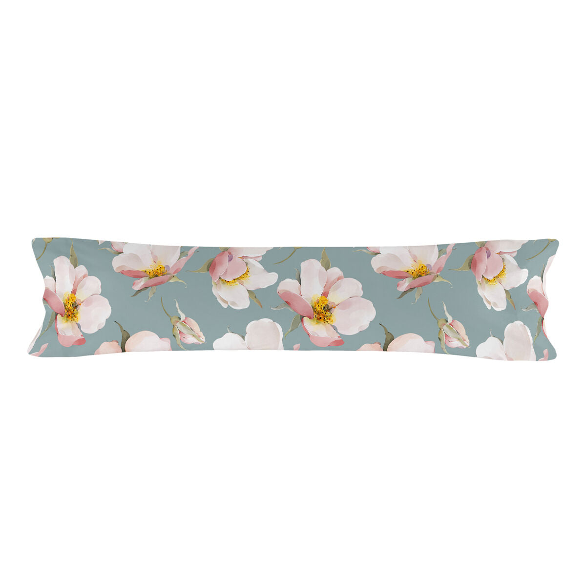 Pillowcase HappyFriday Spring Blossom Multicolour 45 x 155 cm HappyFriday