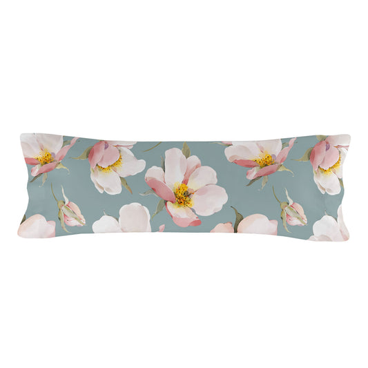 Pillowcase HappyFriday Spring Blossom Multicolour Single 45 x 110 cm HappyFriday