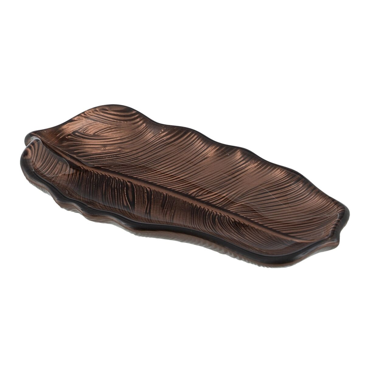 Tray Brown 21 cm BigBuy Home