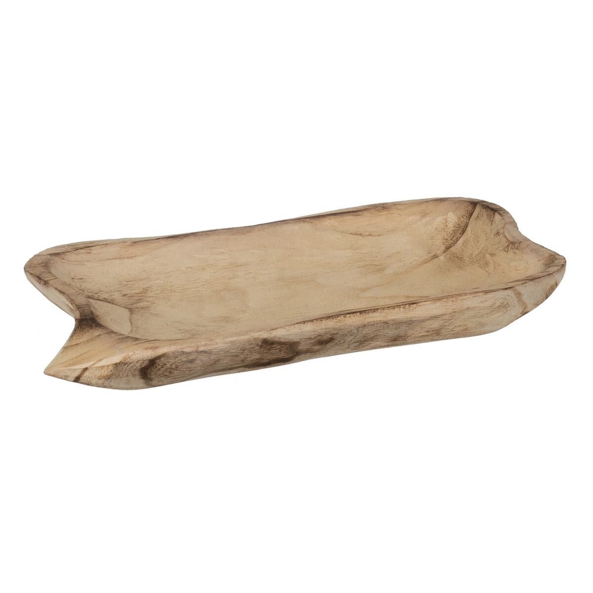 Tray Natural Wood 46 x 24 x 5 cm BigBuy Home