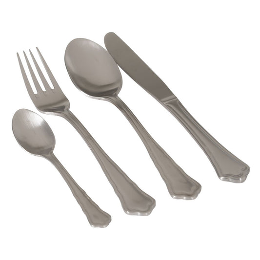 Cutlery Silver Stainless steel 24 Pieces BigBuy Home