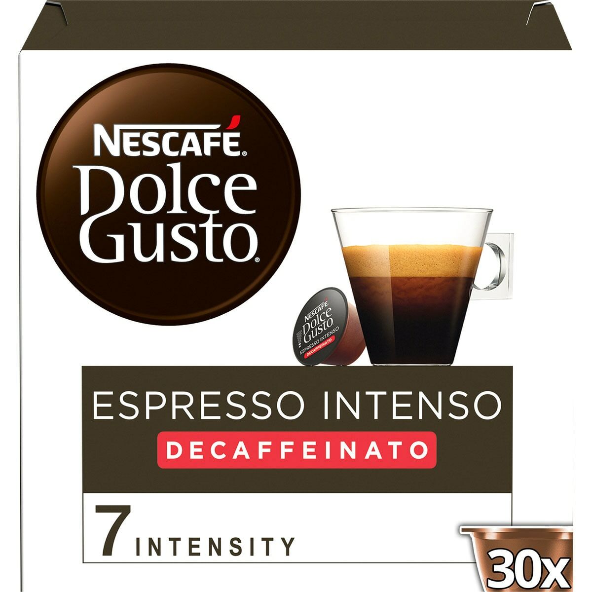 Coffee Capsules Dolce Gusto ESPRESSO INTENS (30 Units) Dolce Gusto