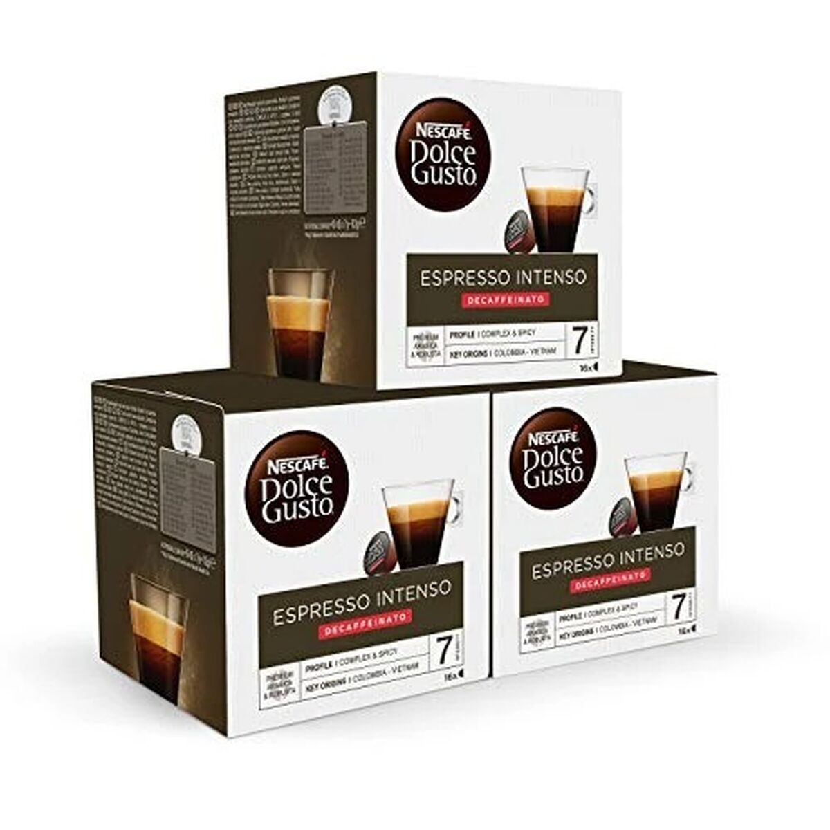 Coffee Capsules Nestlé INTENSO DESCAF Nestle