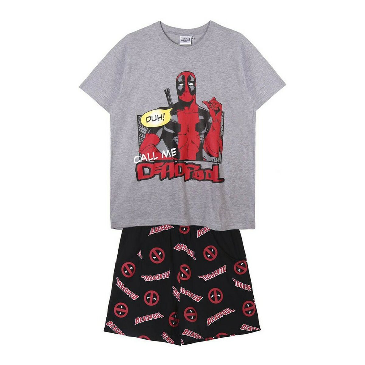 Pyjama Deadpool Grey (Adults) Men Deadpool