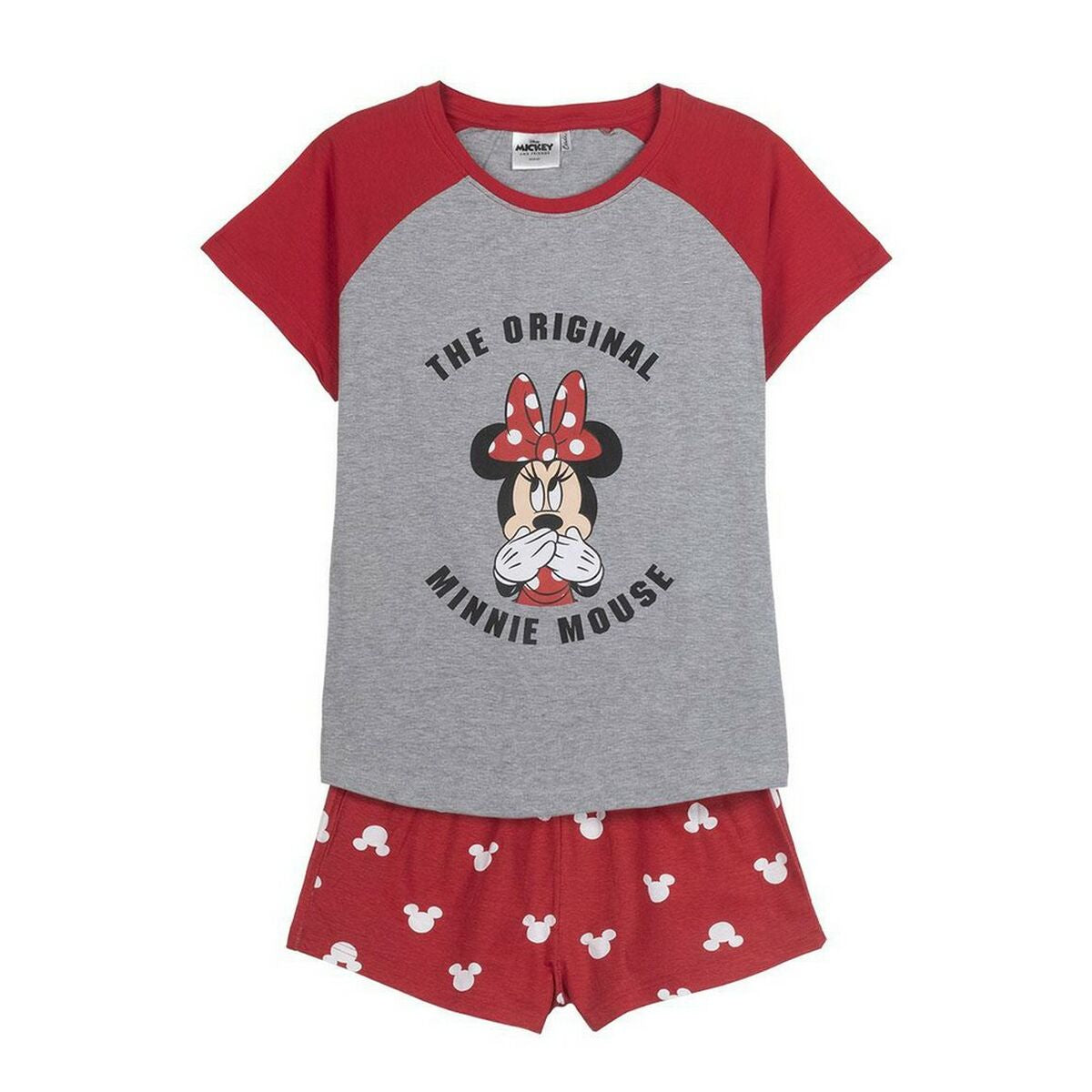 Summer Pyjama Minnie Mouse Red Lady Grey Minnie Mouse