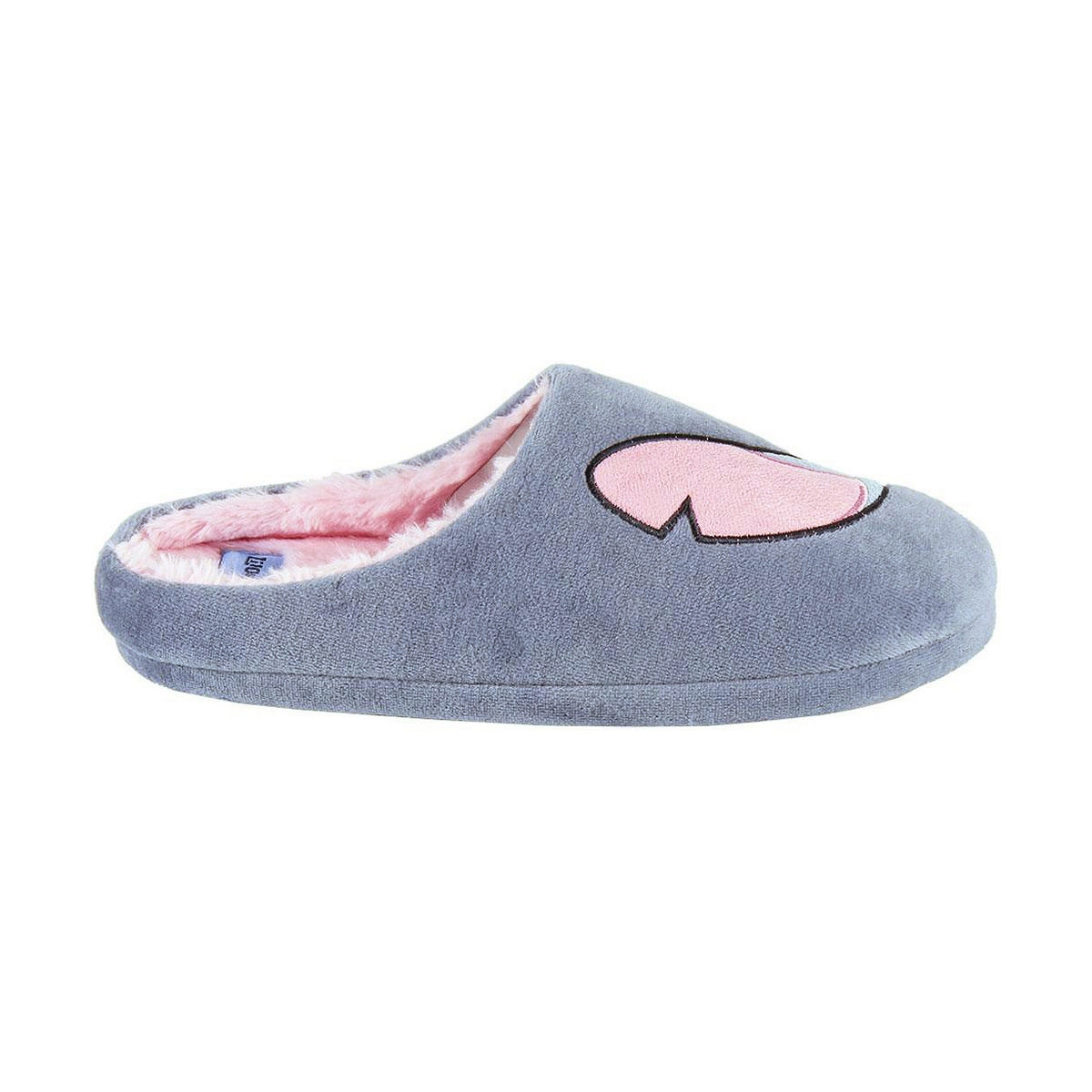 House Slippers Stitch Blue