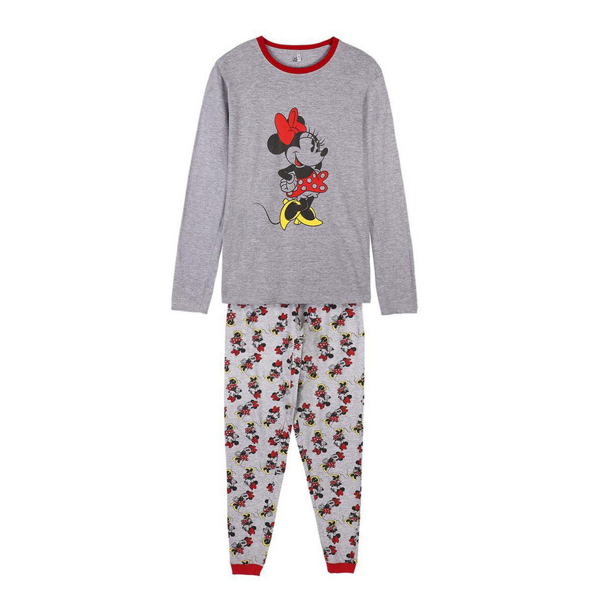 Pyjama Minnie Mouse Grey Lady Minnie Mouse