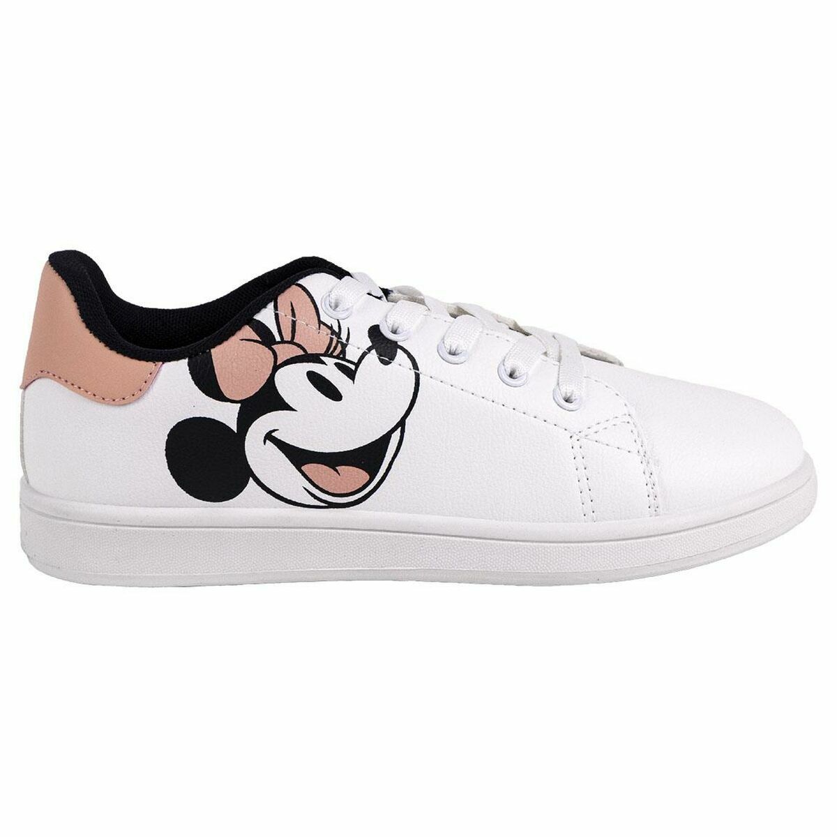 Sports Trainers for Women Minnie Mouse White Minnie Mouse