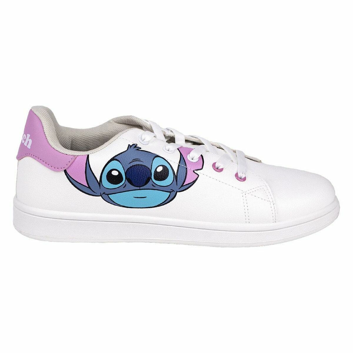 Zapatillas deportivas para mujer Stitch White