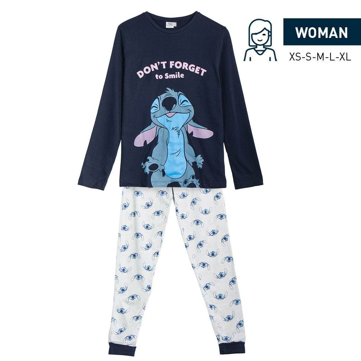 Pyjama Stitch Blue (Adults) Stitch