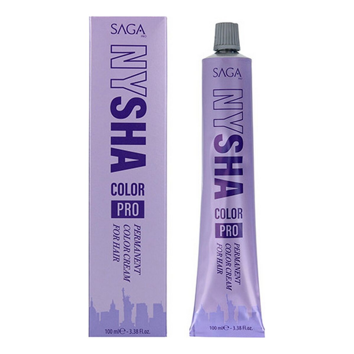 Permanent Dye Saga Nysha Color Pro Nº 3.0 (100 ml) Saga