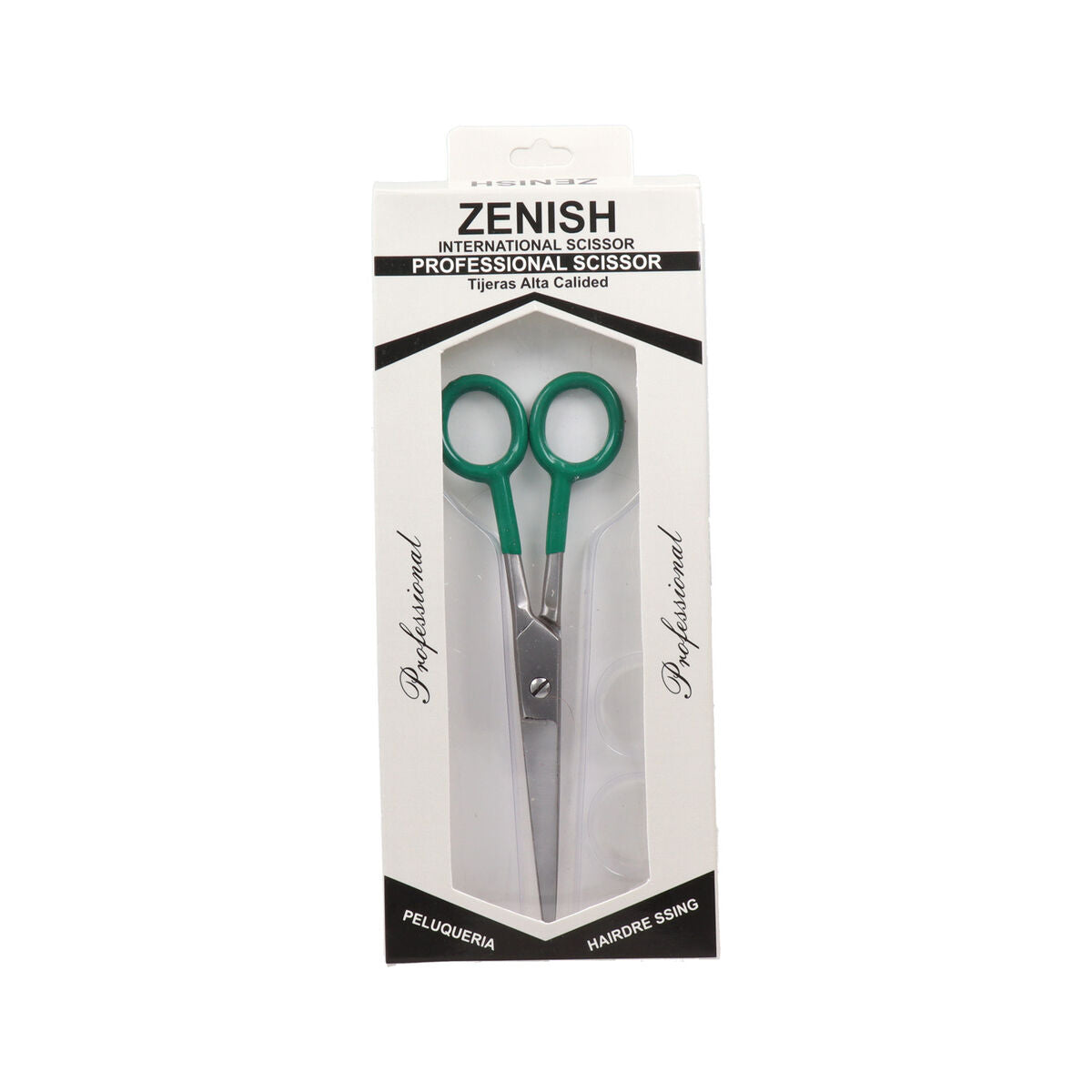 Hair scissors Zenish Professional 7" Green Zenish