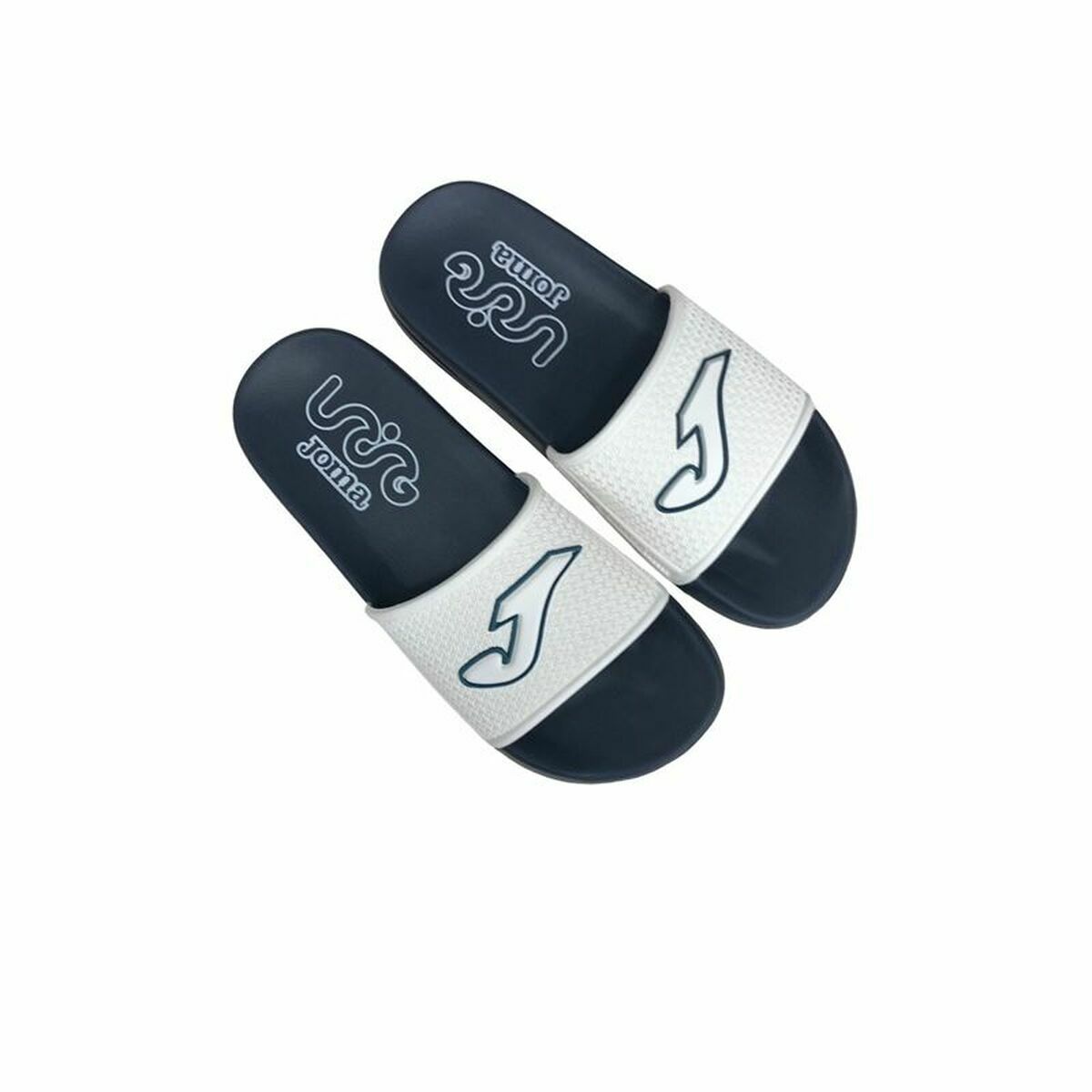 Women's Flip Flops Joma Sport Island Lady 2302 White Navy Blue Joma Sport