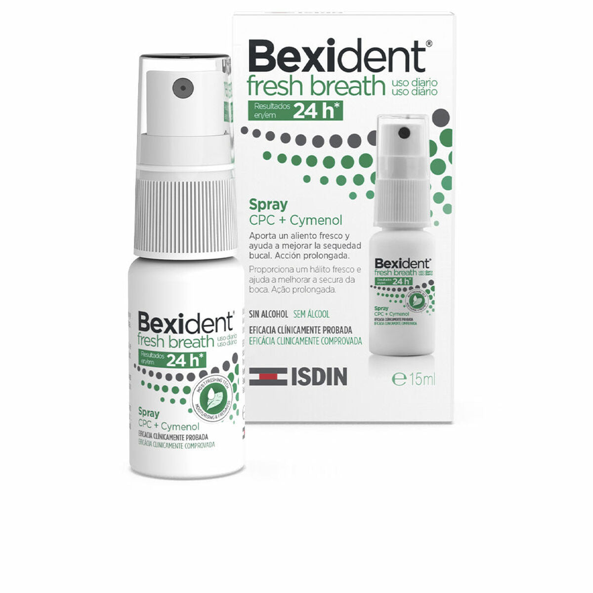 Mouth spray Isdin Bexident Fresh Breath 15 ml Spray Fresh Breath