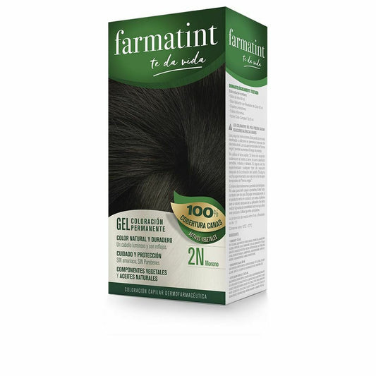 Permanent Dye Farmatint 2n-Moreno Gel Brunette (60 ml)