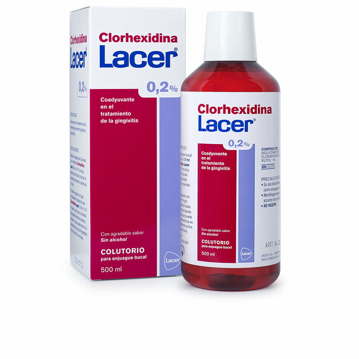 Mouthwash Lacer Clorhexidina 500 ml