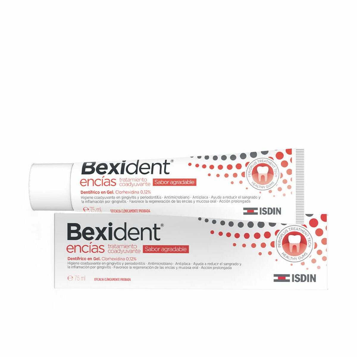 Gum care toothpaste Isdin BEXIDENT 75 ml Gel