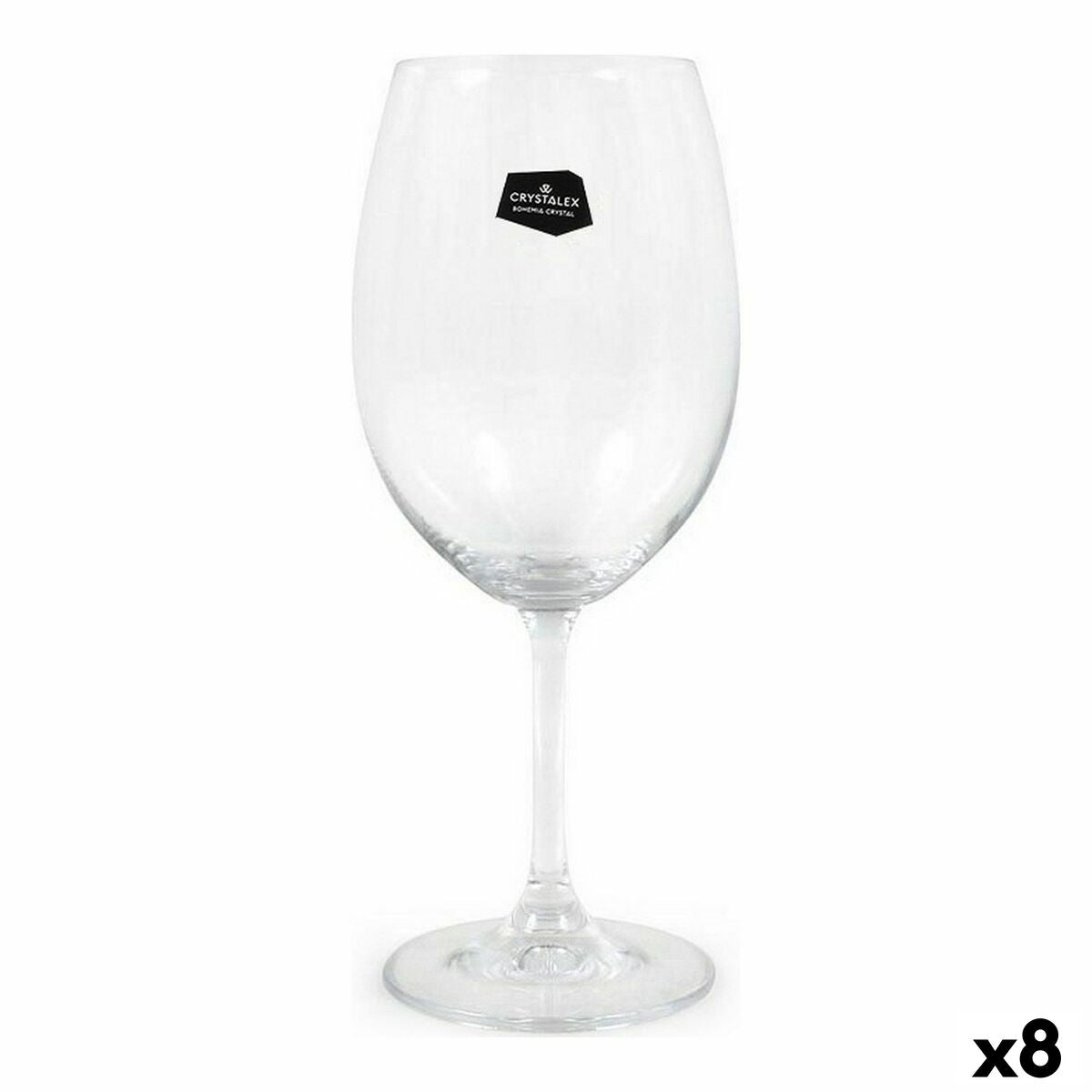 Wine glass Crystalex Lara Transparent Crystal (6 Units) (8 Units) (450 cc) Crystalex