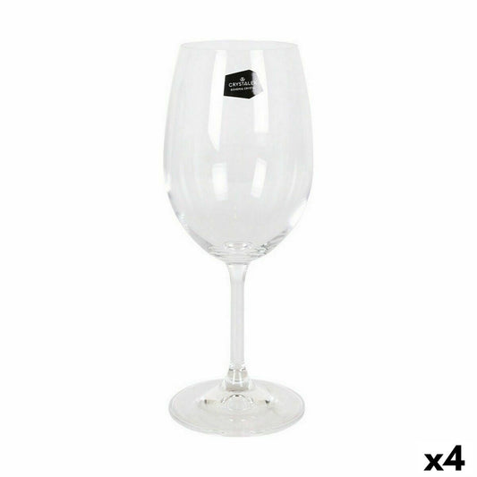 Set of cups Crystalex Lara Wine 350 ml Crystal (6 Units) (4 Units) Crystalex