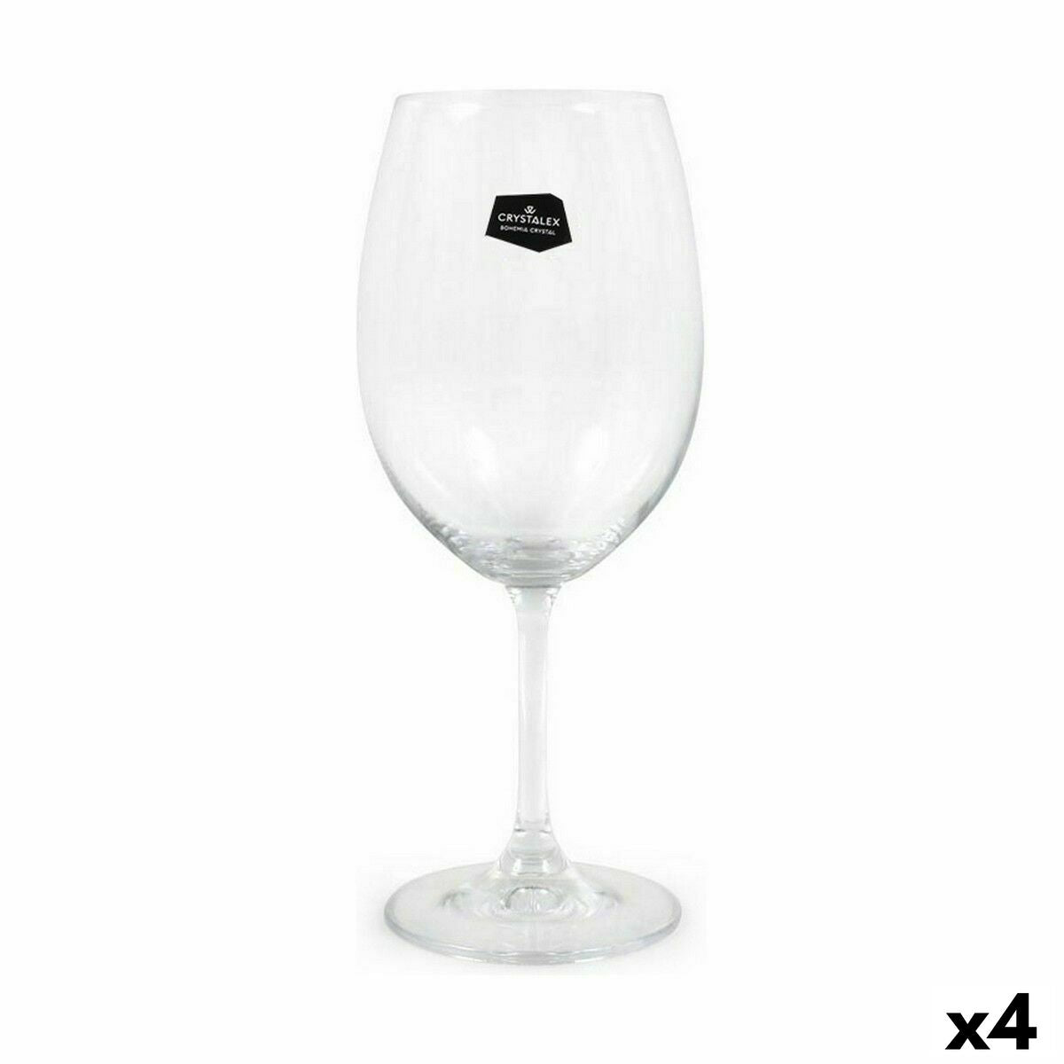 Set of cups Crystalex Lara Wine 450 ml Crystal (6 Units) (4 Units) Crystalex