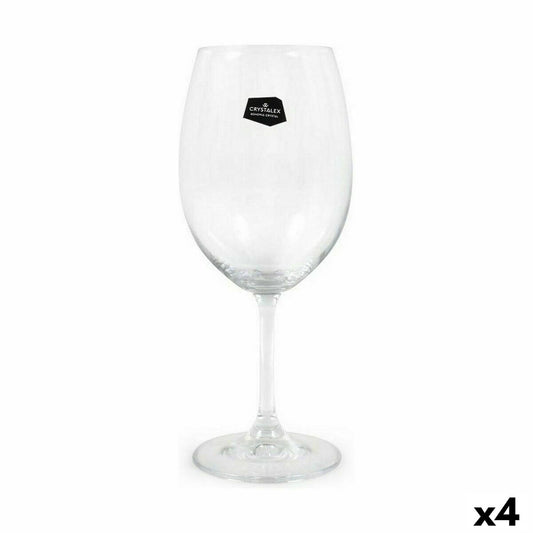 Set of cups Crystalex Lara Wine 450 ml Crystal (6 Units) (4 Units) Crystalex