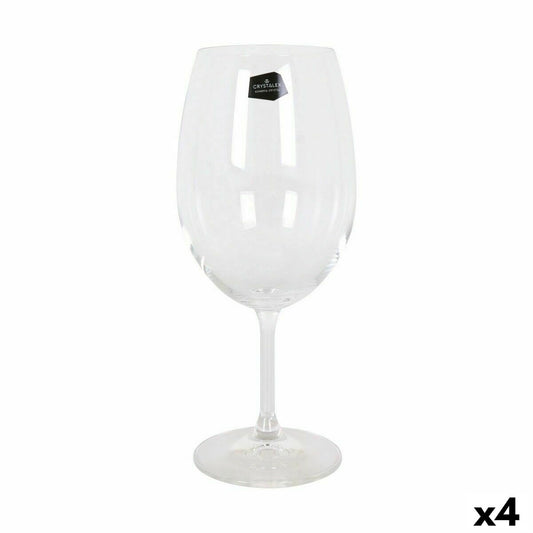 Set of cups Crystalex Lara Wine 540 ml Crystal (6 Units) (4 Units) Crystalex