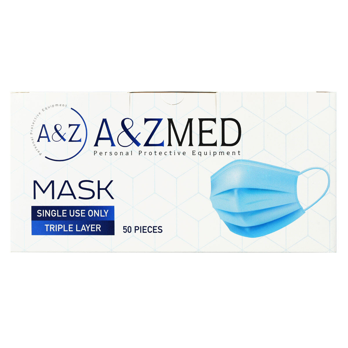 3 Layer Disposable Surgical Mask A & Z (50 Units) A and Z