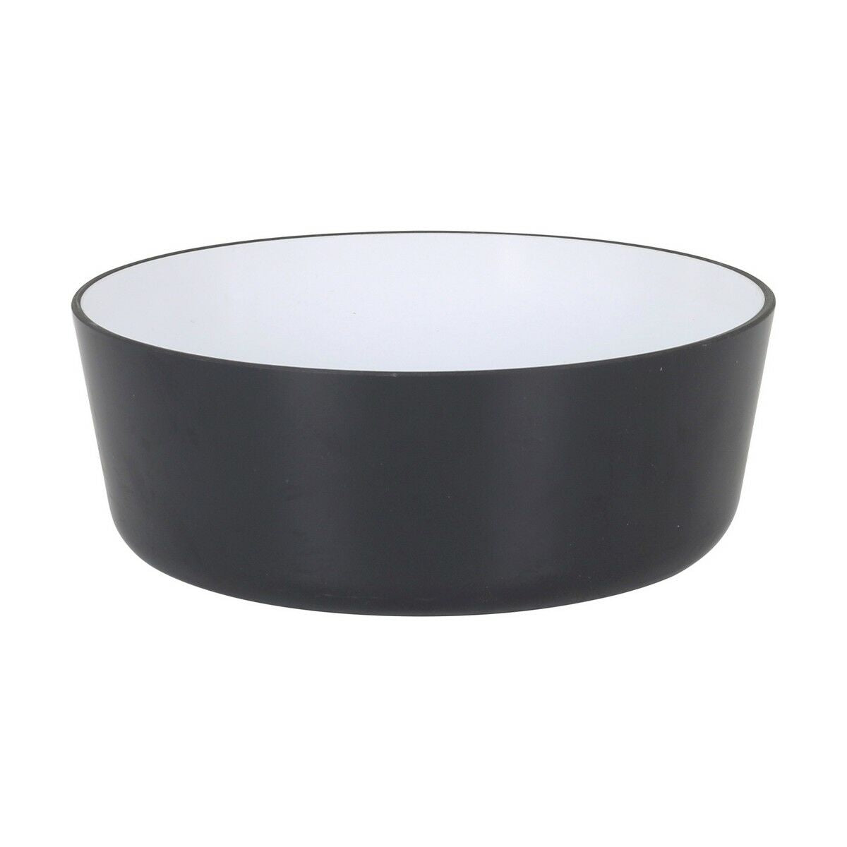 Bowl Inde Melamin White/Black 600 ml 14 x 6 cm Inde