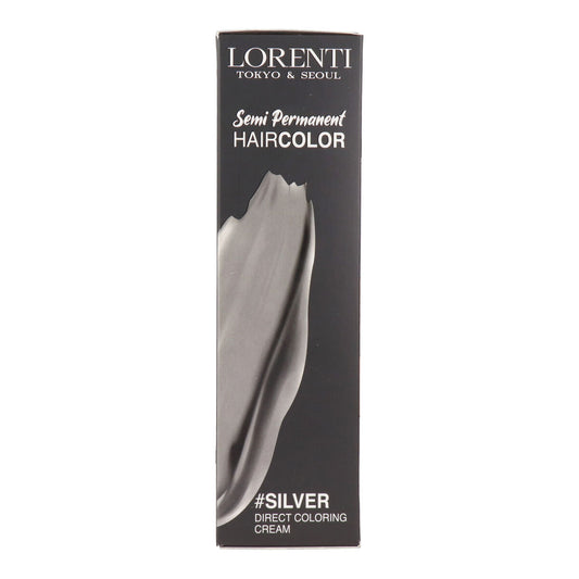 Semi-Permanent Tint Lorenti Haircolor Silver 200 ml Lorenti