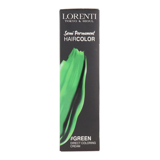 Semi-Permanent Tint Lorenti Haircolor Green 200 ml Lorenti