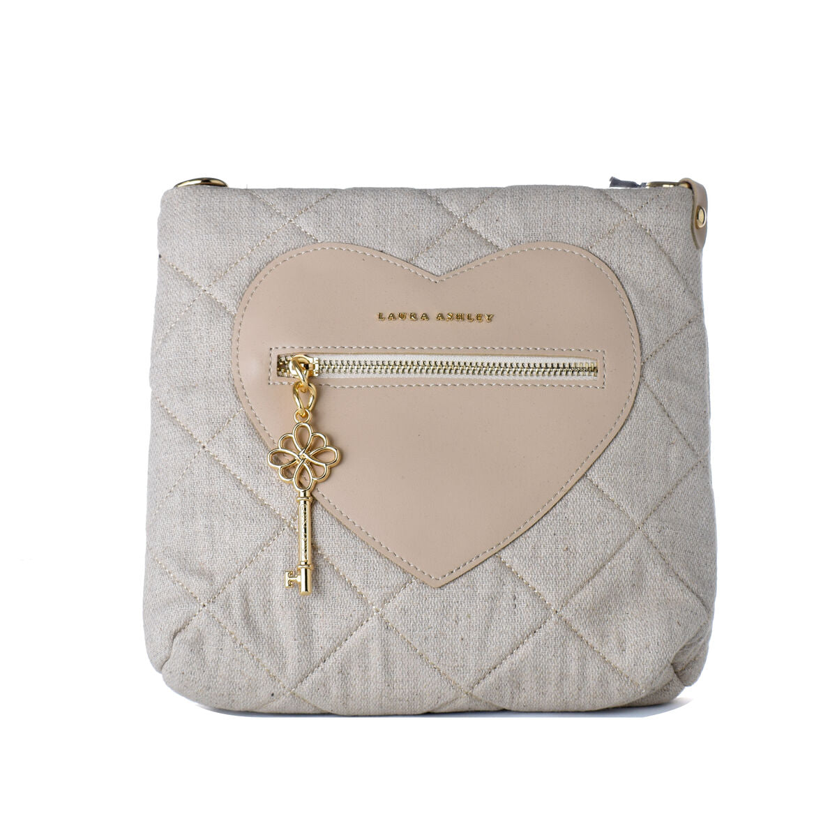 Women's Handbag Laura Ashley DIXIE-CREAM Grey 24 x 24 x 9 cm