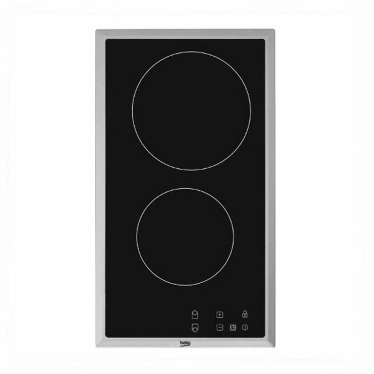 Glass-Ceramic Hob BEKO HDMC 32400 TX 3000 W BEKO