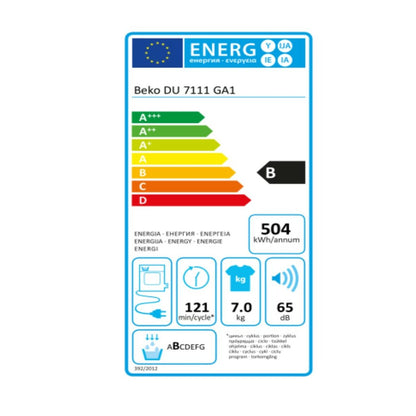 Condensation dryer BEKO DU-7111 GA1 (7 Kg) BEKO