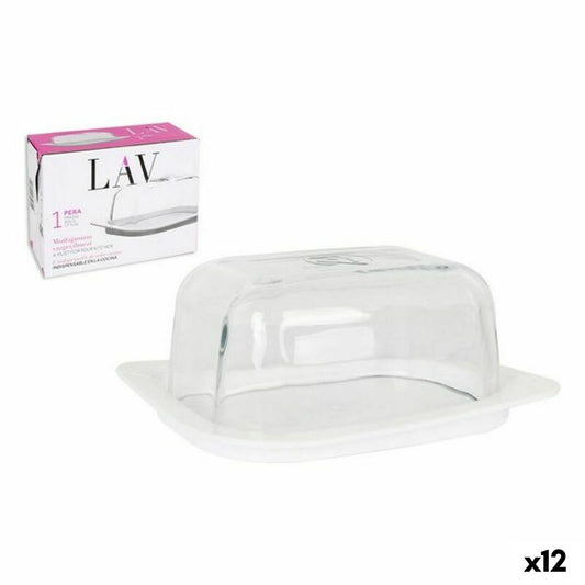 Butter Dish LAV 145010 (12 Units) (405 ml) LAV