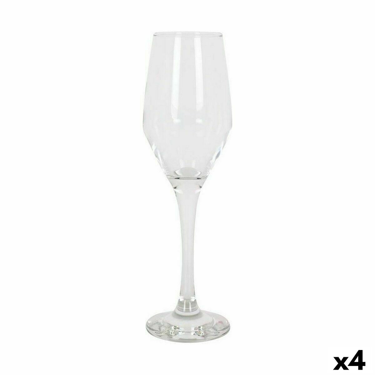 Set of cups LAV Ella Champagne 230 ml 4 Units LAV