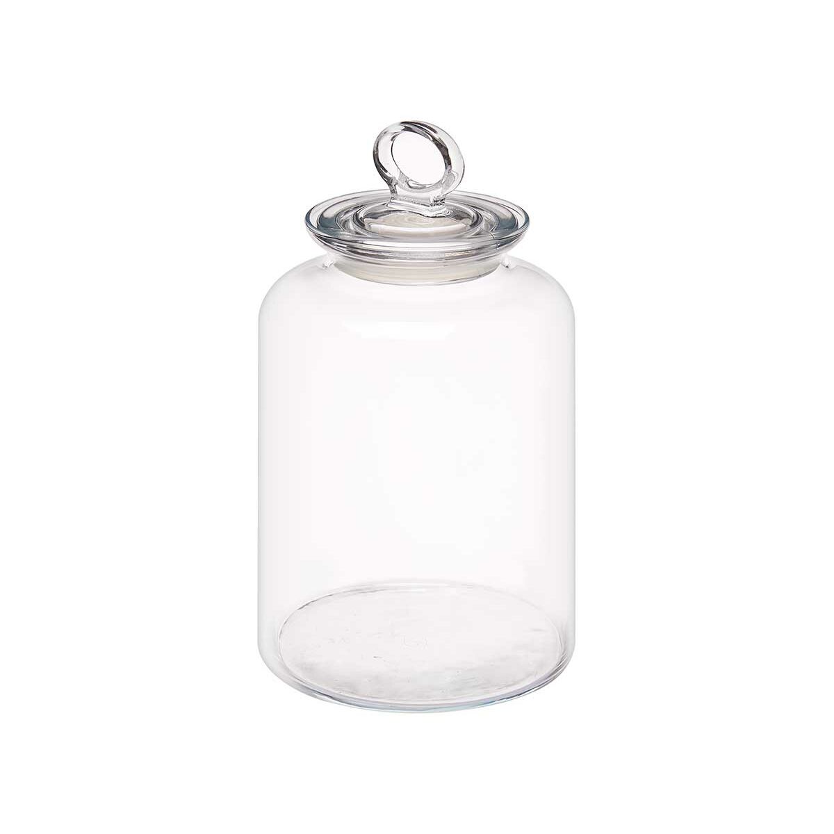 Jar Kitchen Transparent Glass Silicone 2,6 L Pasabahce