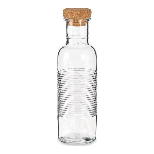 Bottle Hoop Transparent 1,07 L Natural Cork Glass Pasabahce