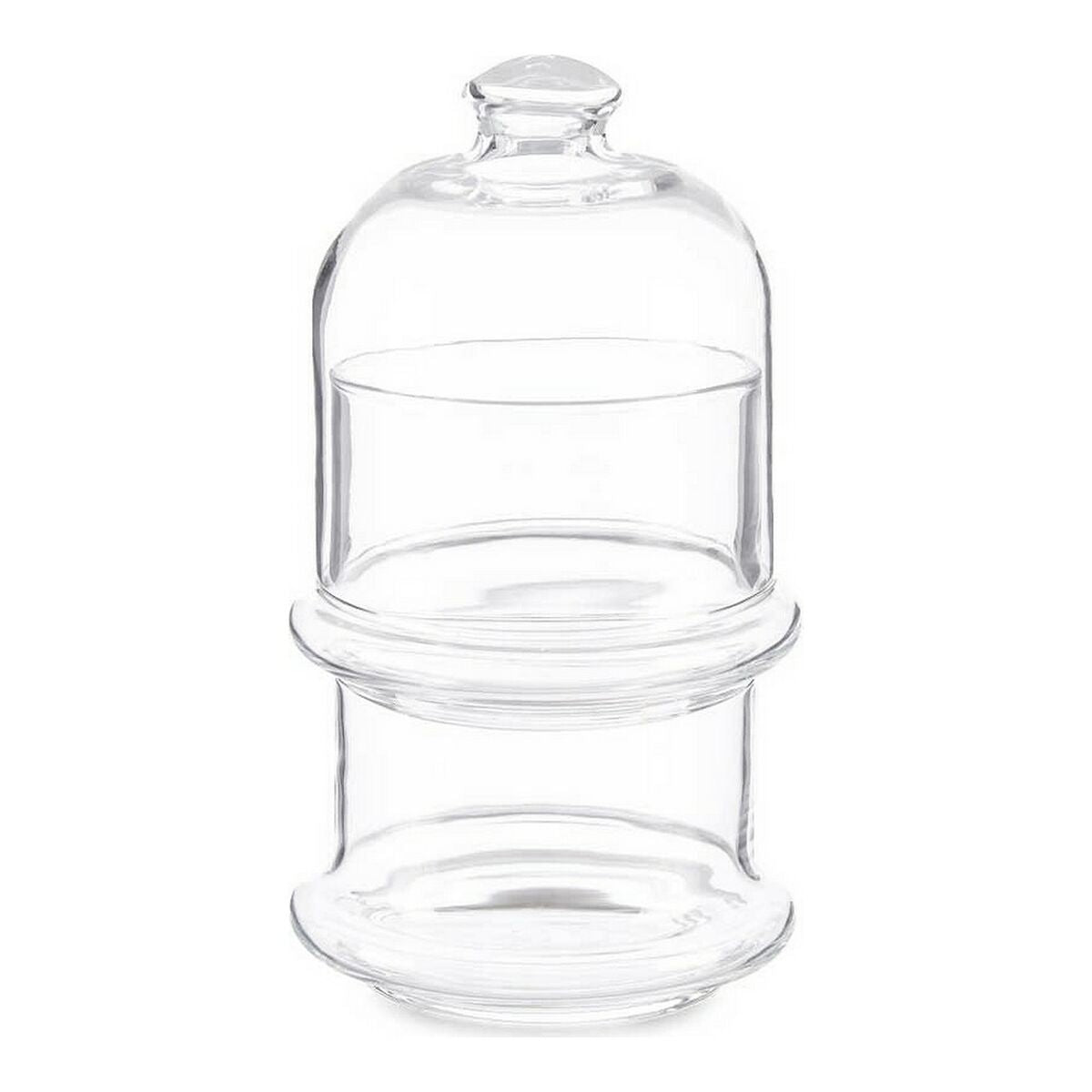 Jar Villa Patisserie Chocolates Transparent Glass 9 x 16,5 x 9 cm