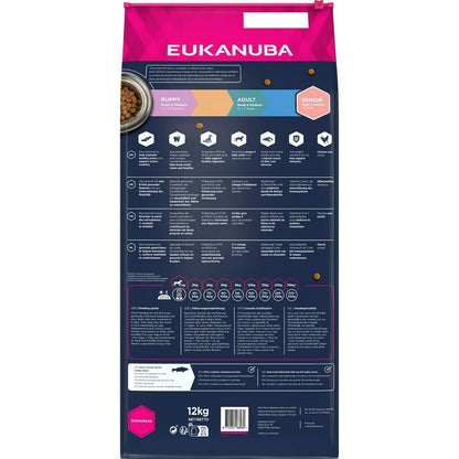 Fodder Eukanuba Grain Free Senior small/medium breed Senior Fish 12 kg Eukanuba