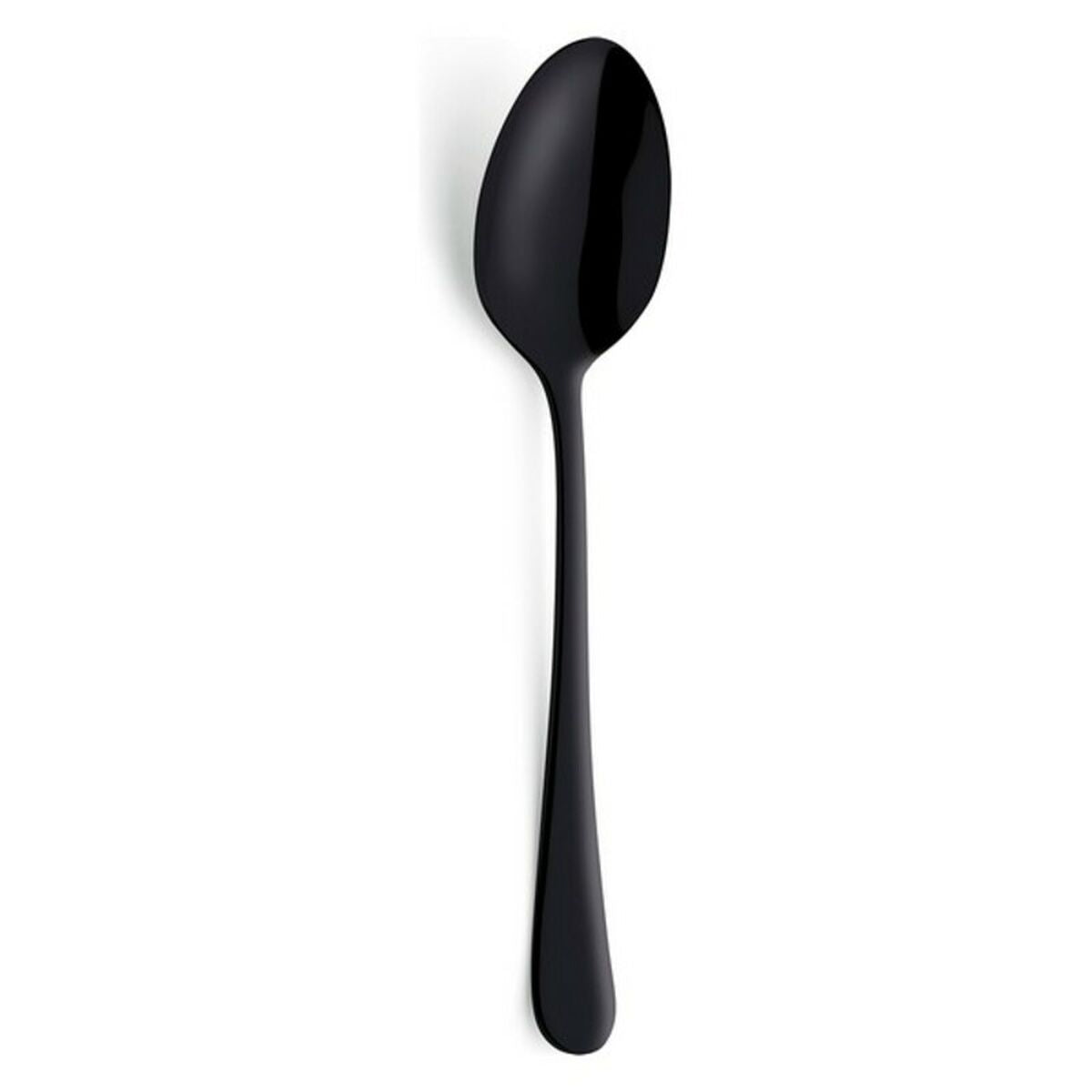 Set of Spoons Amefa Austin Negro (12 pcs) Black Metal (12 Units) Amefa