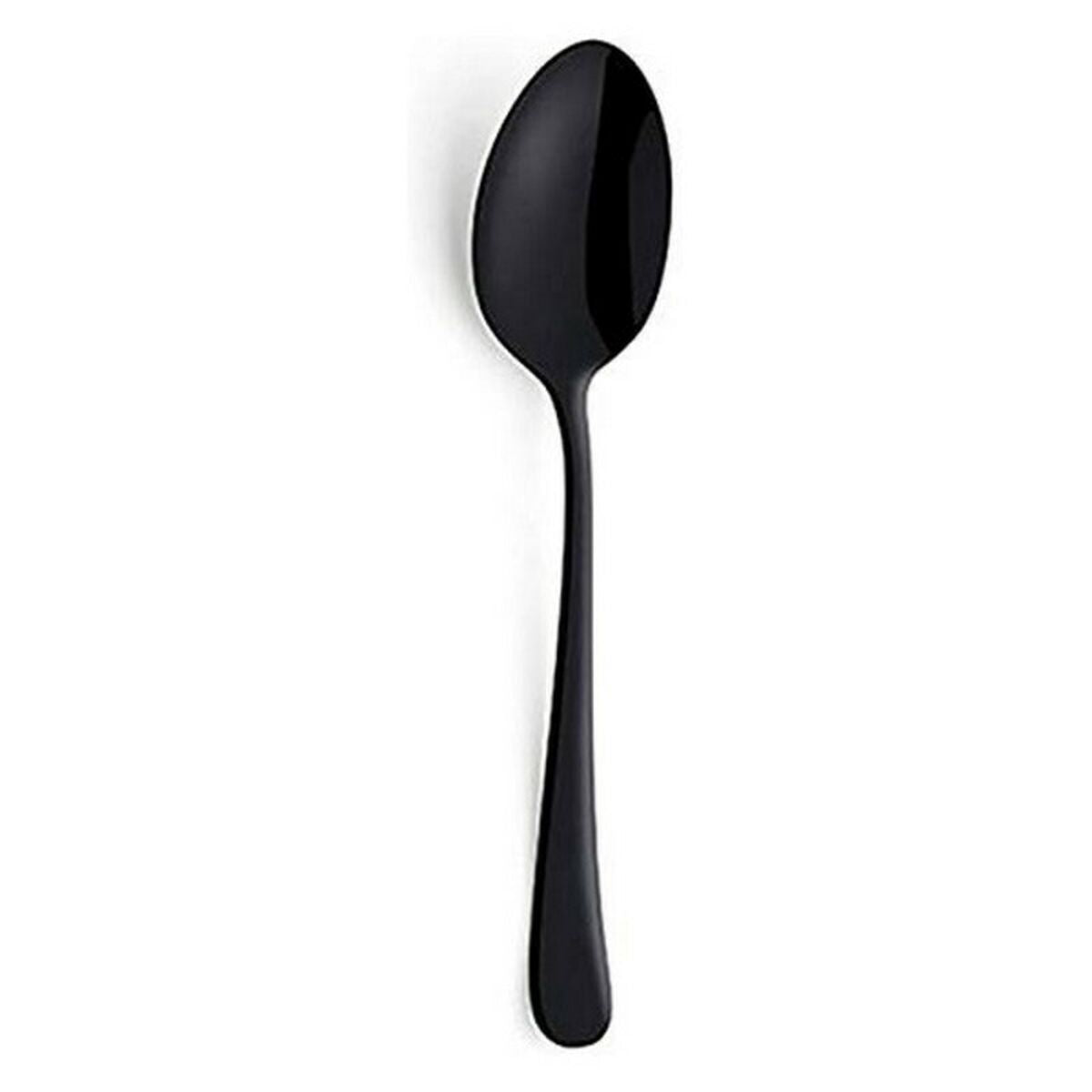 Coffee Spoon Amefa 1410ATB000375 (12 pcs) Black Metal 14,4 cm (12 Units) Amefa